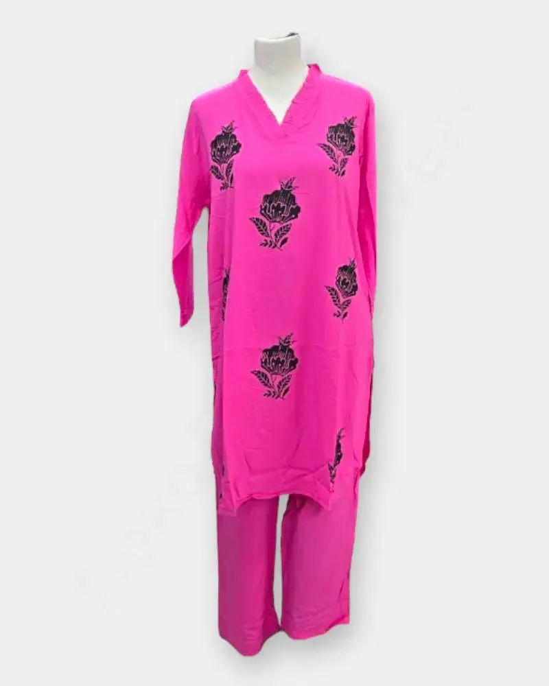 [DFW304] Cord-set pink Color  Cord-set pink Color  Ladies Kurthi (L).webp