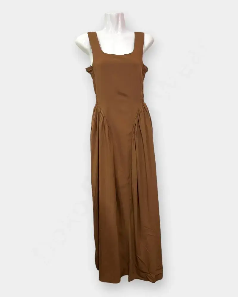 [DFW300] Princess Skirt  Party Wear Princess Dresses & Gowns Color-Brown .webp