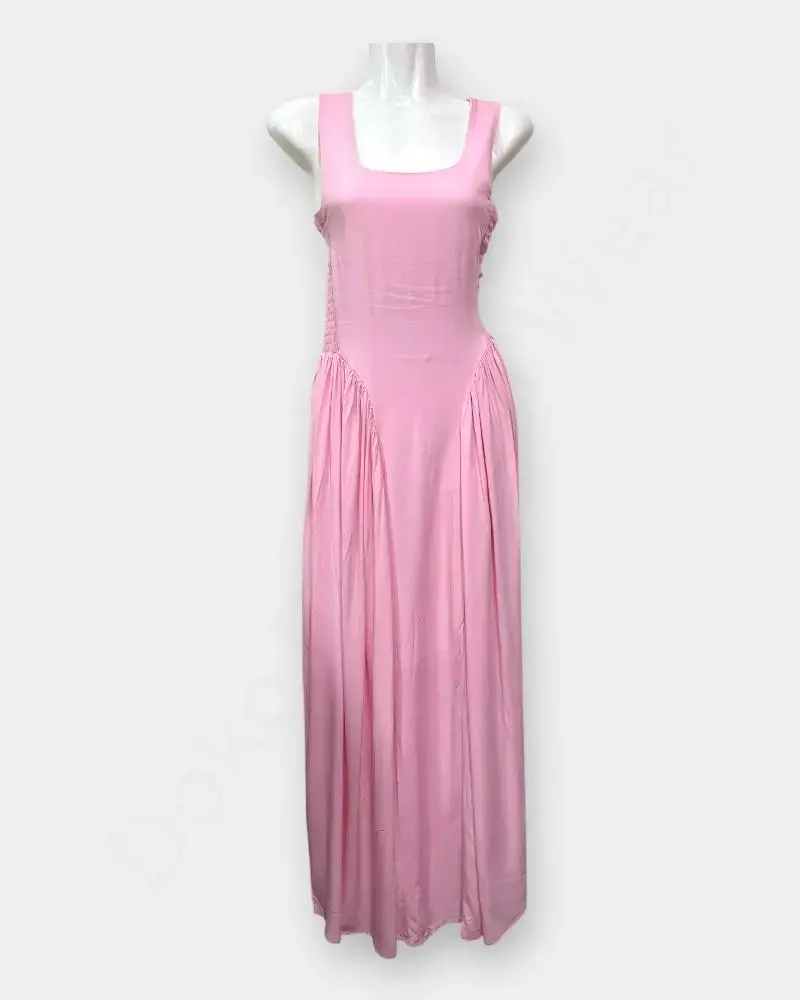 [DFW285] Princess Skirt  Party Wear Princess  Dresses & Gowns Color-Pink .webp