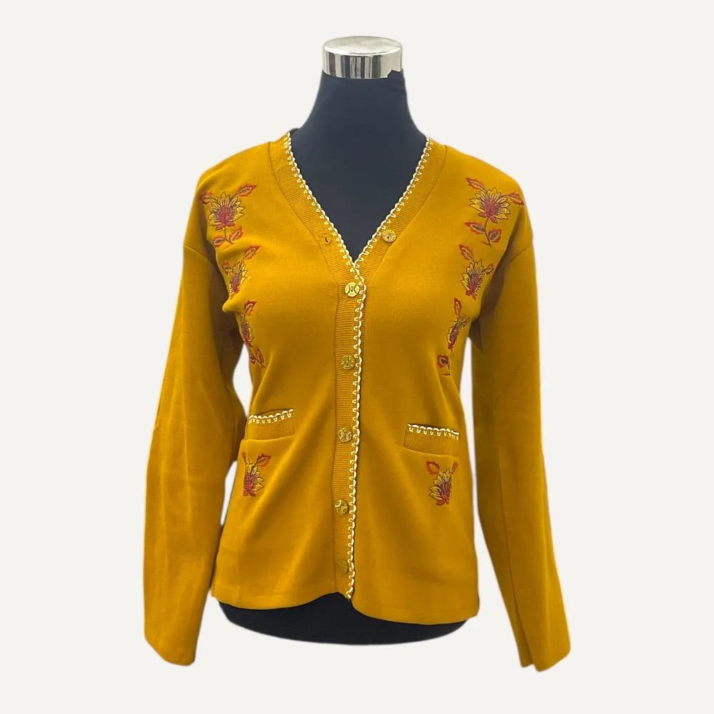 Sweter For Winter Knit V-neck Cardigan Jackets & Hoodies