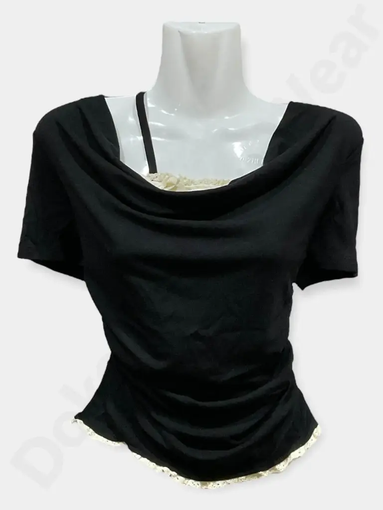 Crowl Neck Short Sleeve T-shirt 