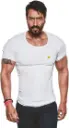 Amul Men Inner wear 100% Cotton Regular Fit Half Sleeves White Vest