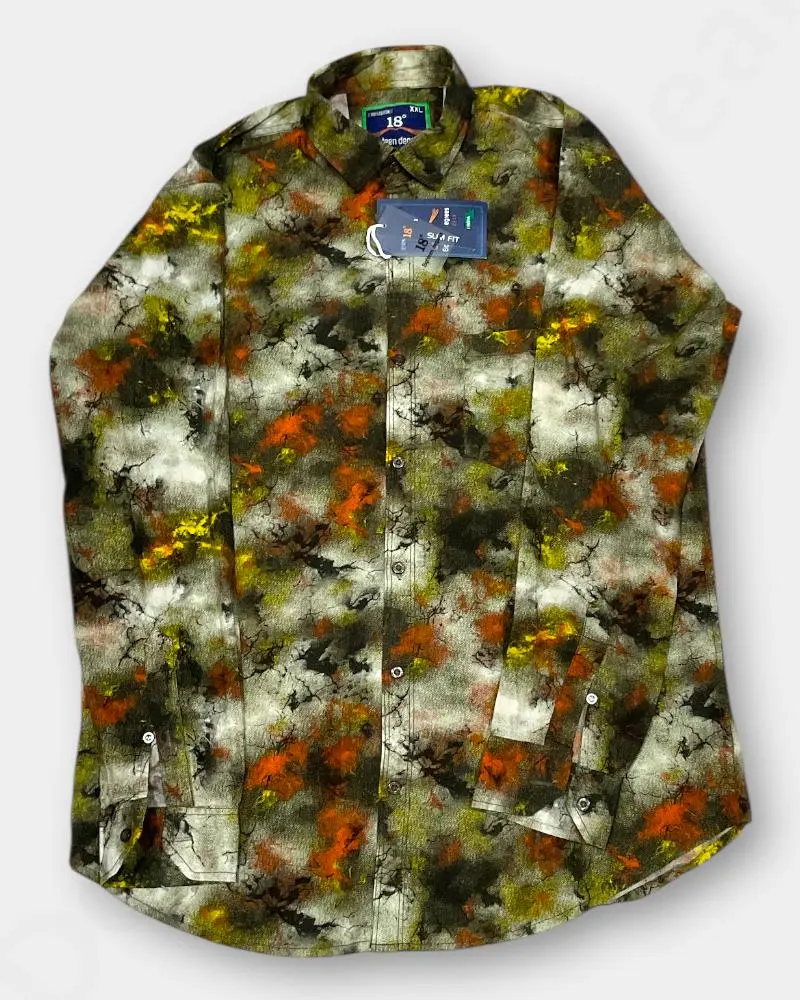 [MSF043] Men Floral Shirt  – XXL Size & mix Color  Color | Shirts