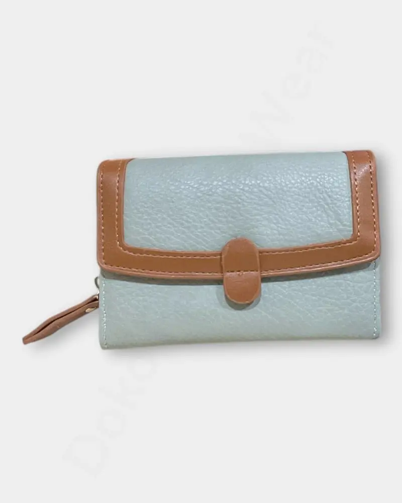 Women Leather Hand Wallet  –  Gray Color | ladies Wallet