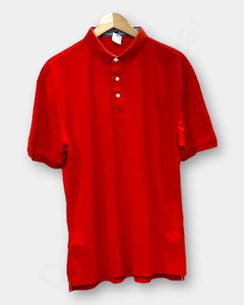 Men Polo T-shirt  – 4XL Size & Orange Color | T-Shirts