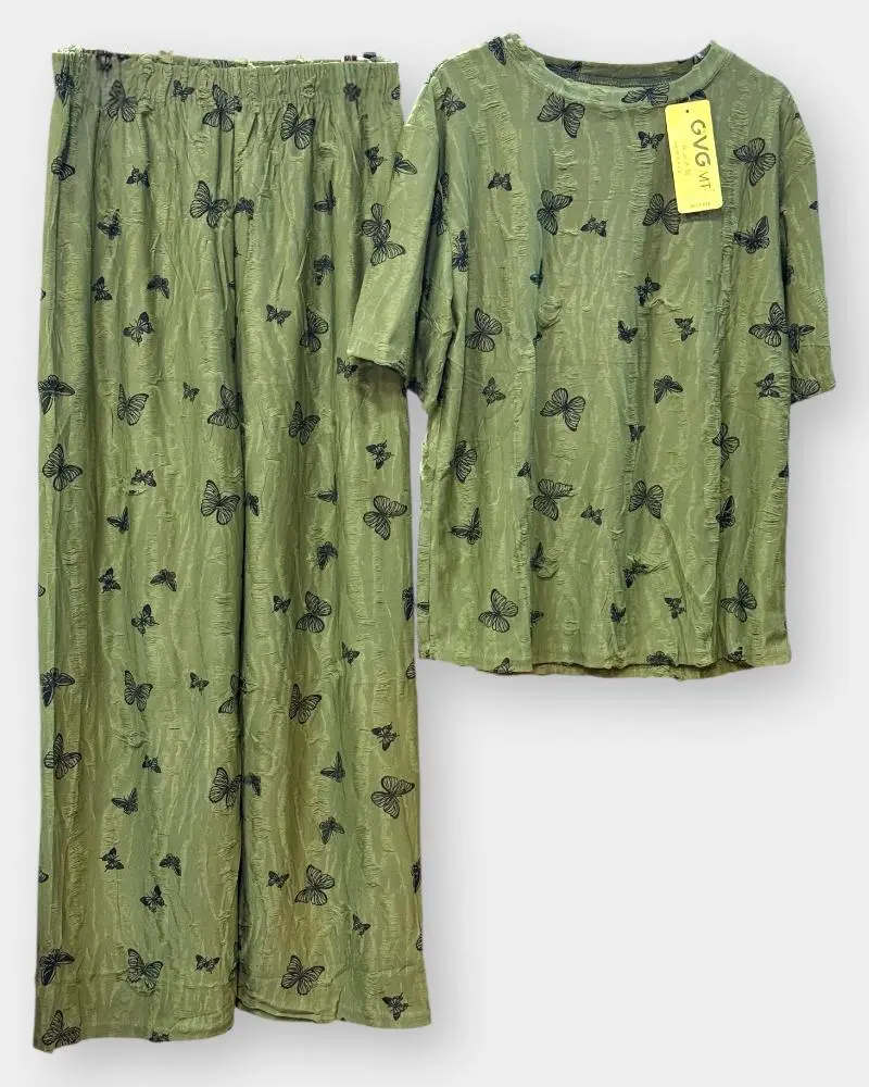 Women GVGMT Night Wear – Free Size & Green Color | Loungewear & Sleepwear