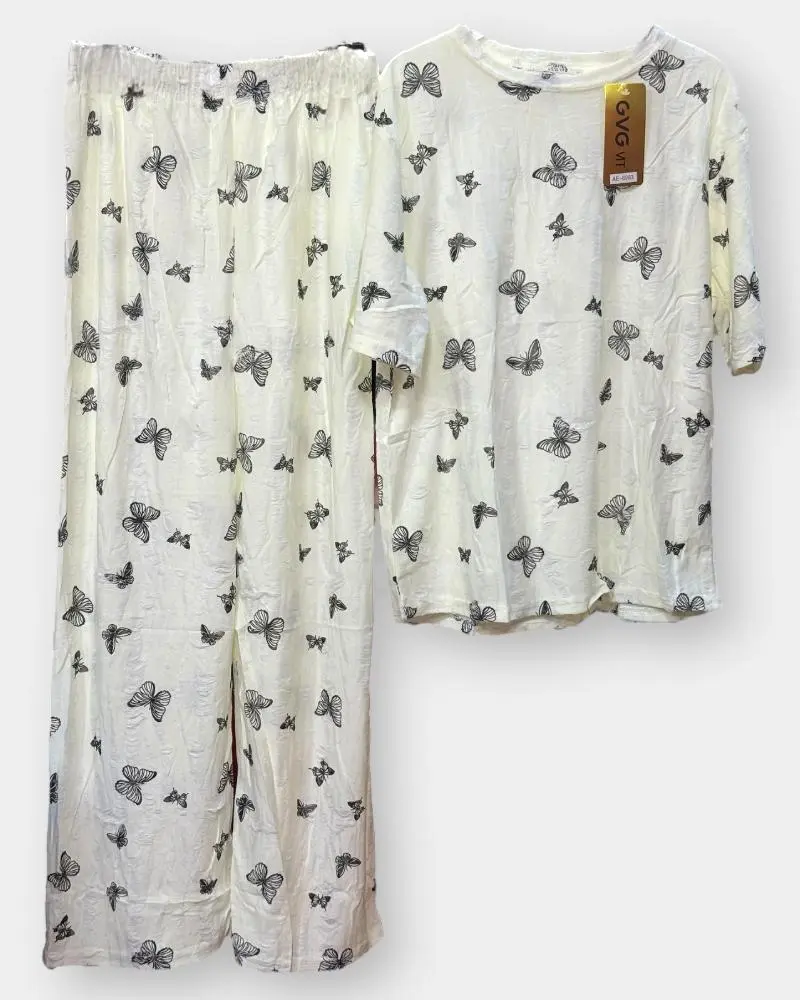 Women GVGMT Night Wear – Free Size & White Color | Loungewear & Sleepwear   