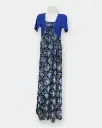 Women Shifon gown for summer  –  Blue Color | Dresses & Gowns
