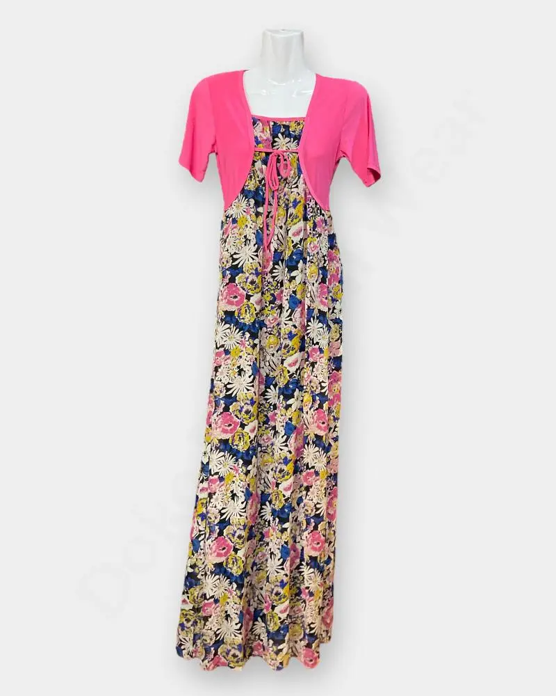Women Shifon gown for summer  –  Pink Color | Dresses & Gowns 