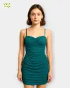 Women Bodycon dress  –  Teal Color | Dresses & Gowns