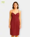 Women Bodycon dress  –  Maroon  Color | Dresses & Gowns