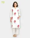 Cord-set White Color  Cord-set White Color  Ladies Kurthi
