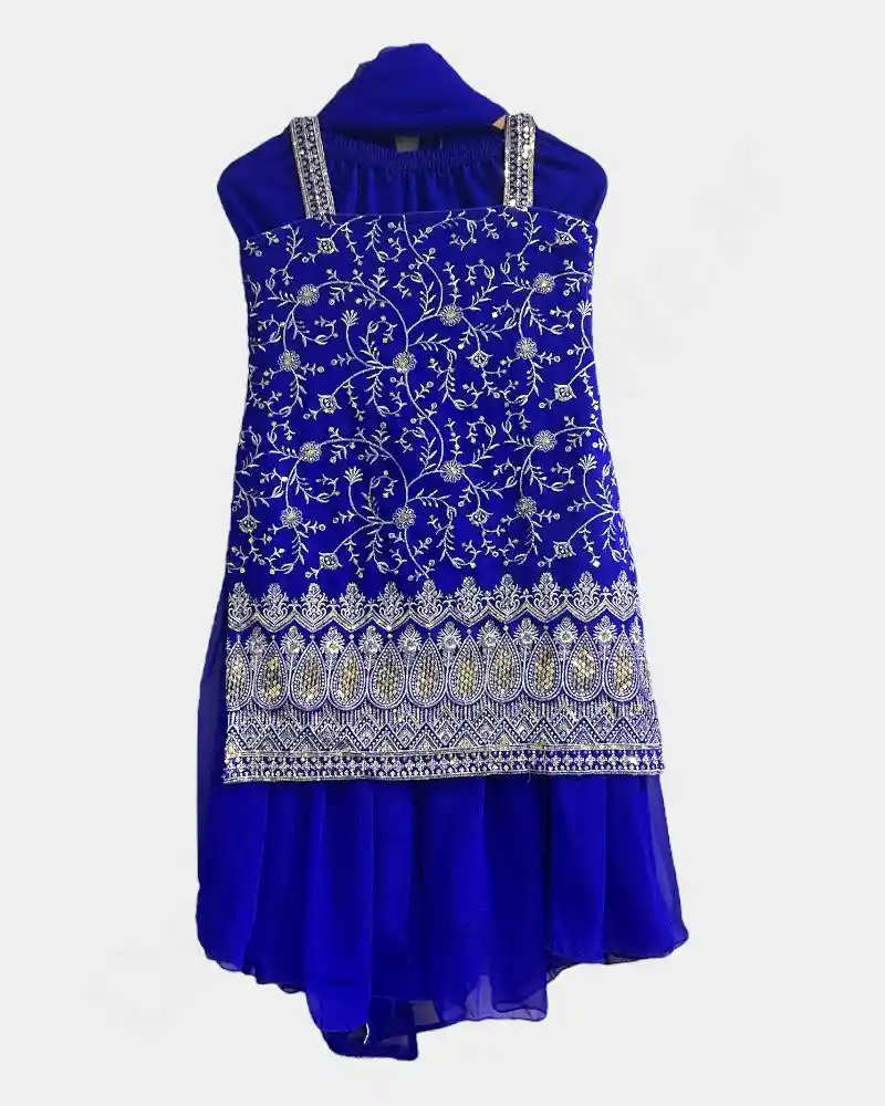 [DFW336] Gharara set  Elegant Gharara Set Half Sleeve Ladies Kurthi (34)