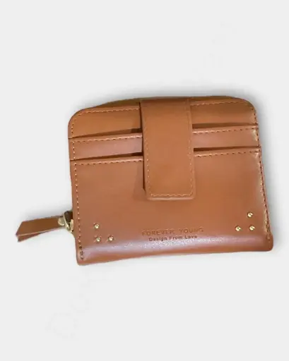 [DFW176] Women Leather Hand Wallet  – Brown Color | ladies Wallet