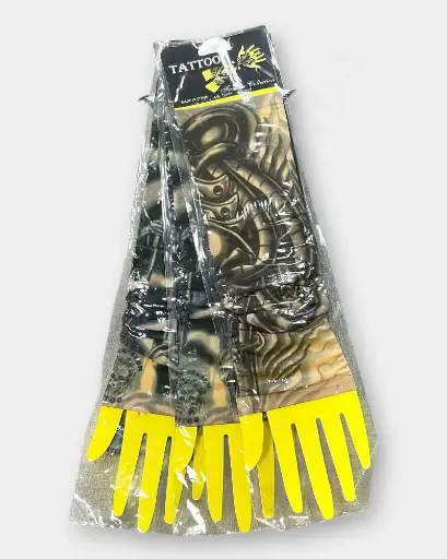 [DFW182] Men Tatoo Gloves  – Free Size & mix Color  
