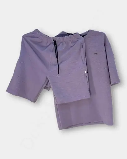 Men Two-piece Set  –  Light Purple Color | Mens Set 