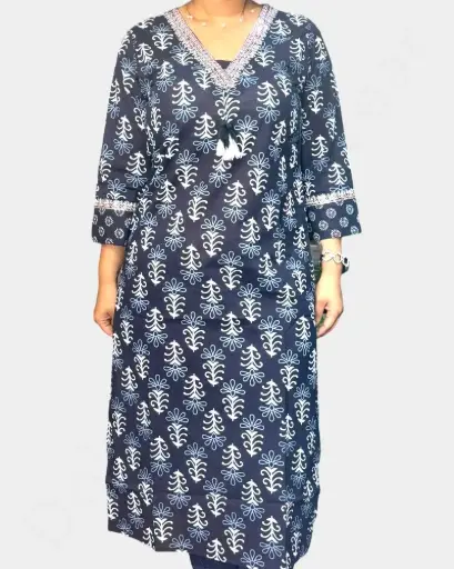 Women Kurthi Top  –  Black Color | Ladies Kurthi