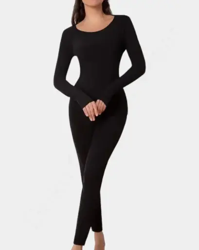 [DFW222] Women Full Sleeve Black Inner T-shirt  – Free Size & Black Color | Innerwear