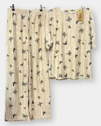 [DFW213] Women GVGMT Night Wear – Free Size & Yellow Color | Loungewear & Sleepwear 