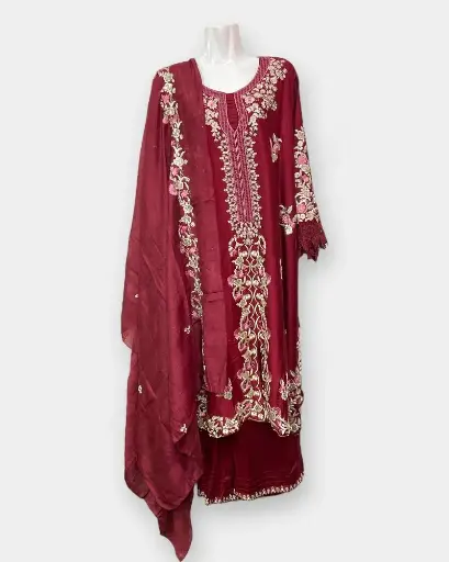 Pakistani Red kurthi  Perfect For Party Wear Ladies Kurthi