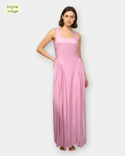 [DFW285] Princess Skirt  Party Wear Princess  Dresses & Gowns Color-Pink 