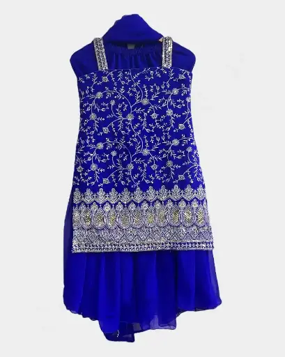 Gharara set  Elegant Gharara Set Half Sleeve Ladies Kurthi