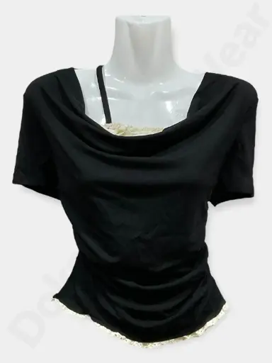 Crowl Neck Short Sleeve T-shirt 